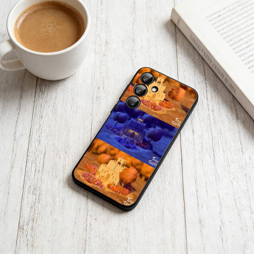 

Game Tiny Glade Phone Case For Samsung Galaxy A73,A72,A71,A70,A53,A52,A51,Others Soft Black Cover Samsung a73 5g
