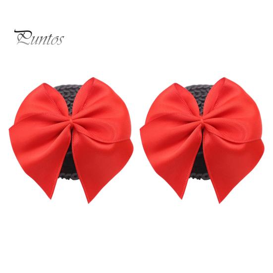 1 Pair Chest Patches Anti-exposure Bow And Sequin Decor Nipple Covers Reusable Lightweight Nipple Stickers Couple Sex Product for Parties And Dates