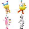 Clown Shark Flamingo Pig Koala Animal Inflatable Suit Cosplay Party Halloween