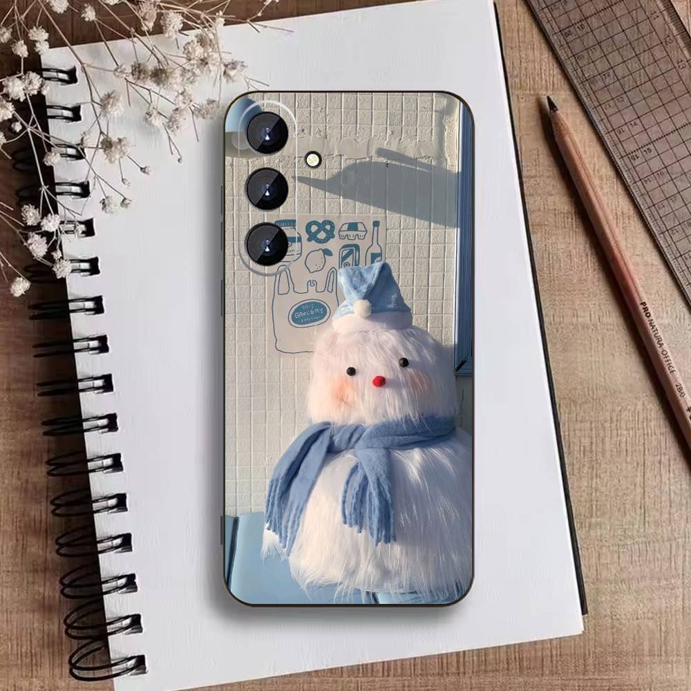 New Year Merry Christmas  Phone Case For Samsung Galaxy A73,A21s,A22,A31,A52,A53,A71,A41Soft Black Shell