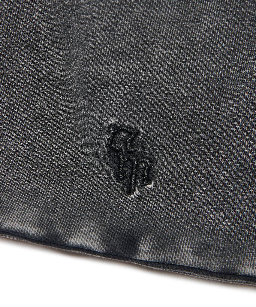 Nomaenyueol Washed Light Beanie - Washed Black