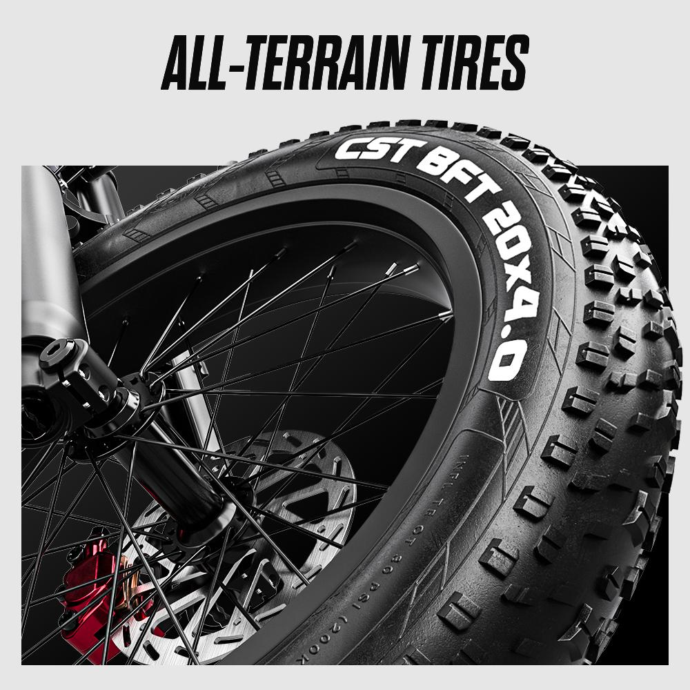 Shengmilo S900 1500W All-Terrain Fat Tyre eBike for Adults, High-Capacity 60V 30Ah Battery, 20" Compact Fat Tyres for Powerful Off-Road Performance