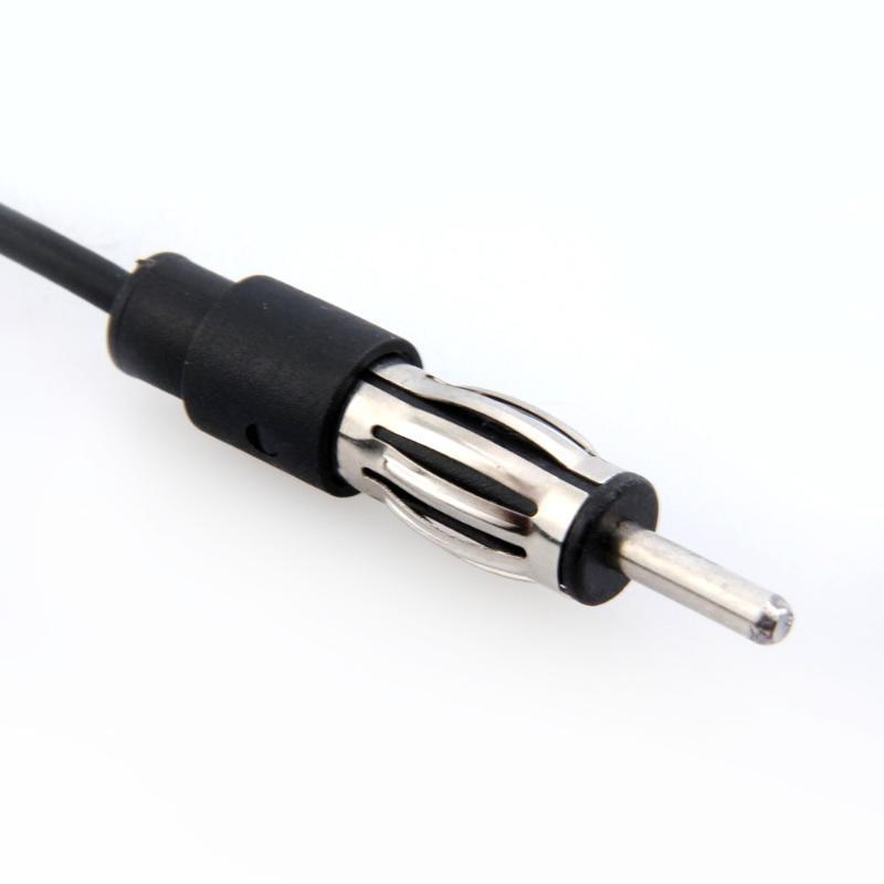 Antena universal AM FM amplificador de sinal amplificador de rádio de carro montagem em para-brisa amplificador antena aérea adequada para carros barcos