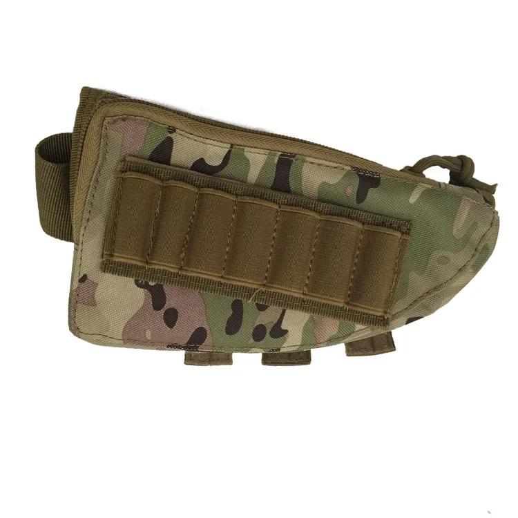 Outdoor Tactical Hunting Support Cheek Pouches Accessories Bag 98K CS Fan 2-in-1 Bullet Bag Portable Stock Bag