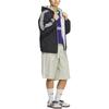 adidas Originals X Yeseyesee Kollaboration Gestreifte Kapuzenjacke Langarm Herrenjacke Schwarz Kristall JN5816