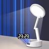 LED Booking Lamp Portable Charging Type USB or Clock Fold LED Desk Lamp Energy Saving Rechargeable Foldable LED Reading Light