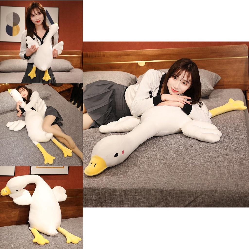 Cute And Adorable White Goose Plush Toy Perfect Birthday Gift!