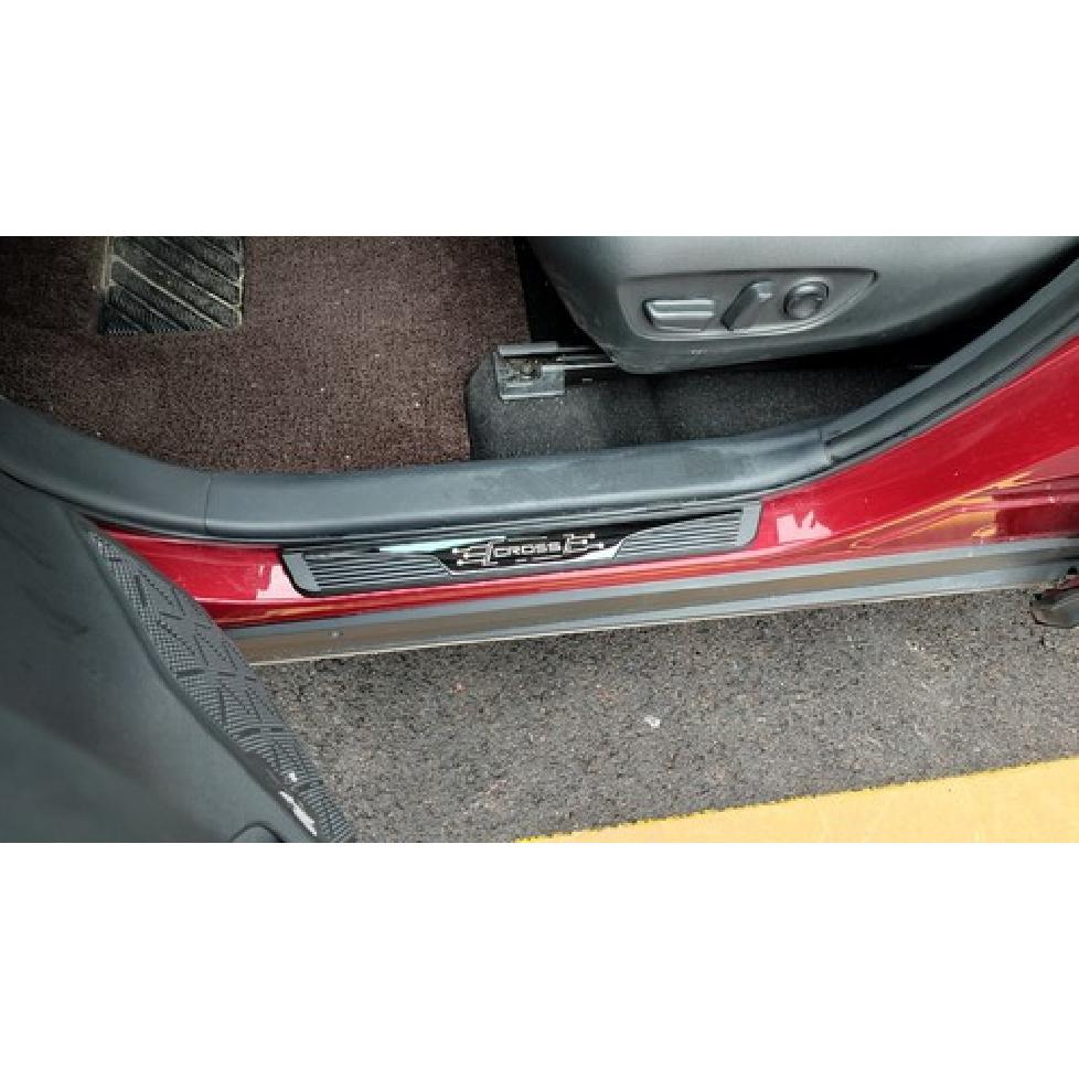 For Subaru Crosstrek Accessories Protector Door Sill Cover Scuff Plate 2016-2026