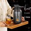 Stainless Steel Double-Layer Vacuum Insulated Flask - 304 Thermos for Tea House & Restaurant, Large Capacity Warm Water Bottle