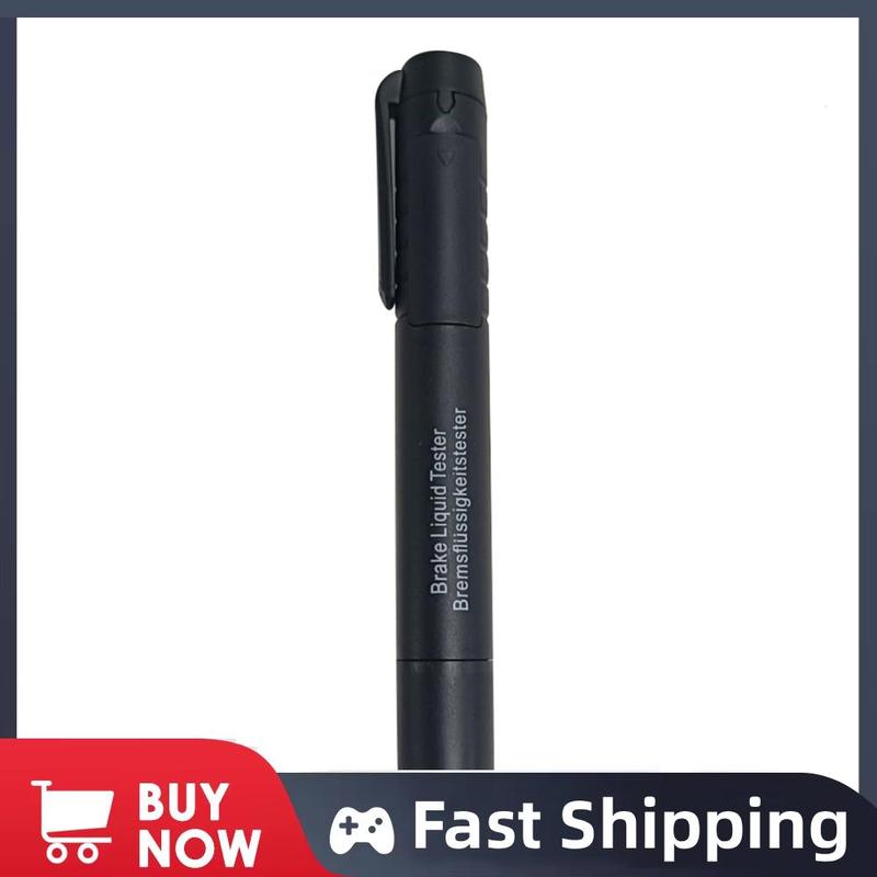 Portable Brake Fluid Inspection Pen DOT 3/4/5 Brake Fluid Testing Tool Automatic Shutdown Brake Fluid Test Pen for Motor Vehicle