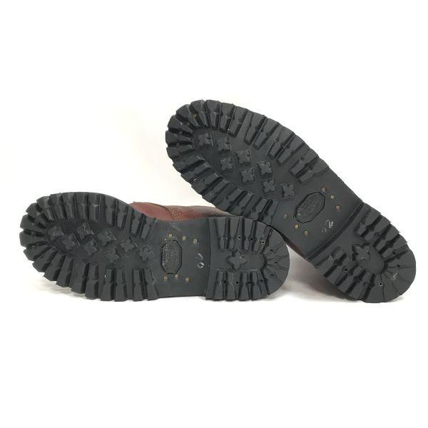 70s 80s Vintage SUB ZERO INSULATED Vibram Depose Montagna Block Work Boots Brown Size 26.5 27.0(USED)