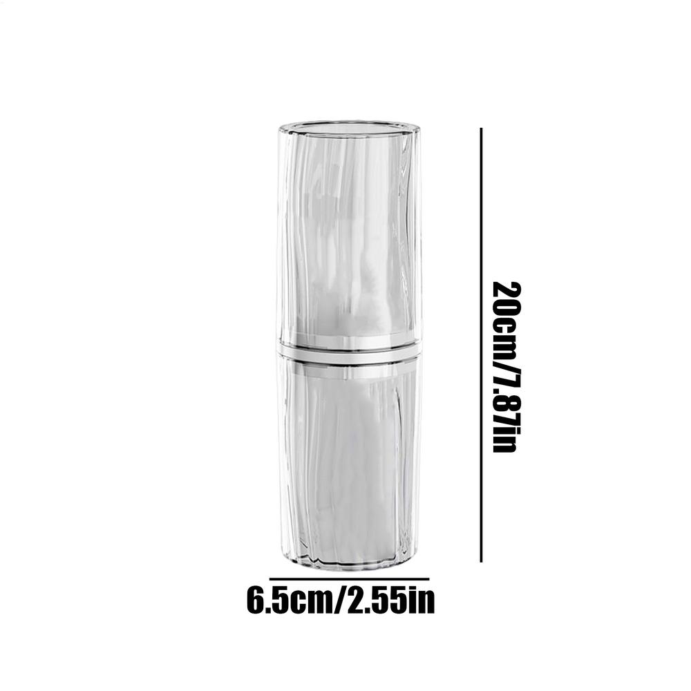 2026 Multifunctional Portable Travel Toothbrush Cup Bathroom Toothpaste Holder Storage Case Box Organizer Toiletries Storage Cup