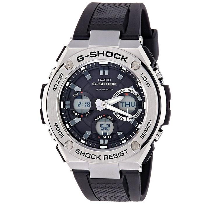 Casio G-Shock G-Steel Analog-Digital World Time GST-S110-1A Solar Men s