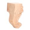 4Pcs Cabinet Legs Carved Table Foot Furniture Leg Sofa Feet European Style