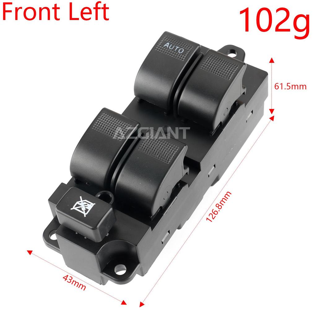 for Ford Ranger PX/T6 Mazda BT50 PRO 2012-2018 Electric Window Main Switch Replacement AB39-14540-BB 11+4 Pins Front Left Right