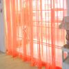 Elegant 2 Panel Kitchen Curtain Sheer Door Window Voile Drape 200x270cm