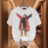 American Trendy Brand Pure Cotton Men'S Printed Short-Sleeved T-Shirt Trendy Men'S And Women'S Casual Round Neck T-Shirt Men'S