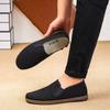 Cloth Shoes Autumn New Breathable and Lightweight Casual Men's Shoes Soft-soled Driving Wormwood Cloth Shoes