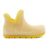New UGG Raincloud Clear Boot 'Canary' Women's 1132070-CAN