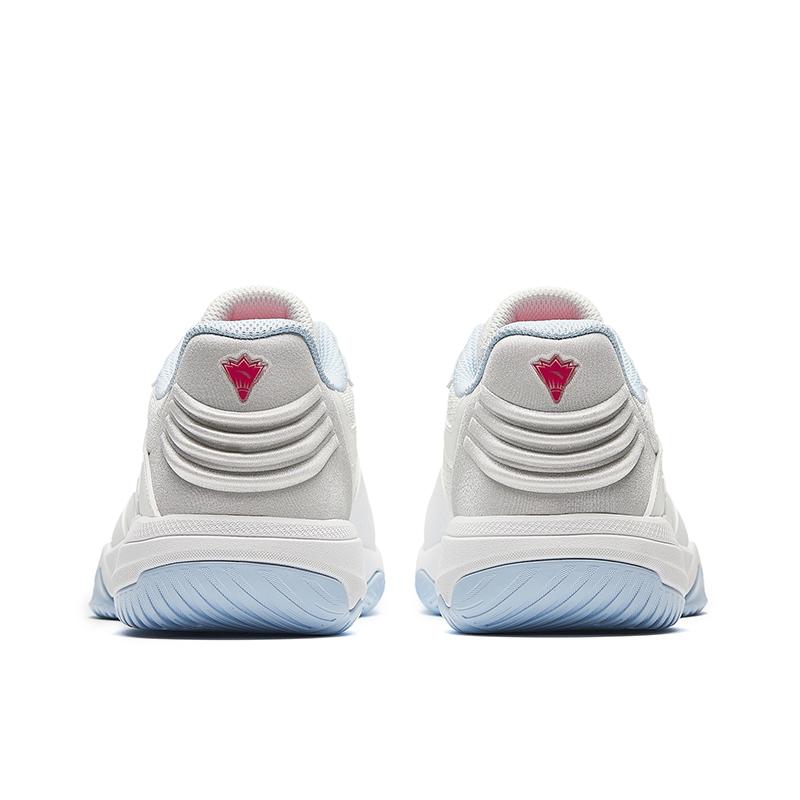Anta Shun Ying Comprehensive Training Series Badminton Shoes Low Top Women sneaker Paper-White Sky-Blue 922634495-3