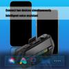 Motorcycle Headset, C5S Motorcycle Intercom Headphone Noise Cancellation Clear Sound IPX6 Waterproof