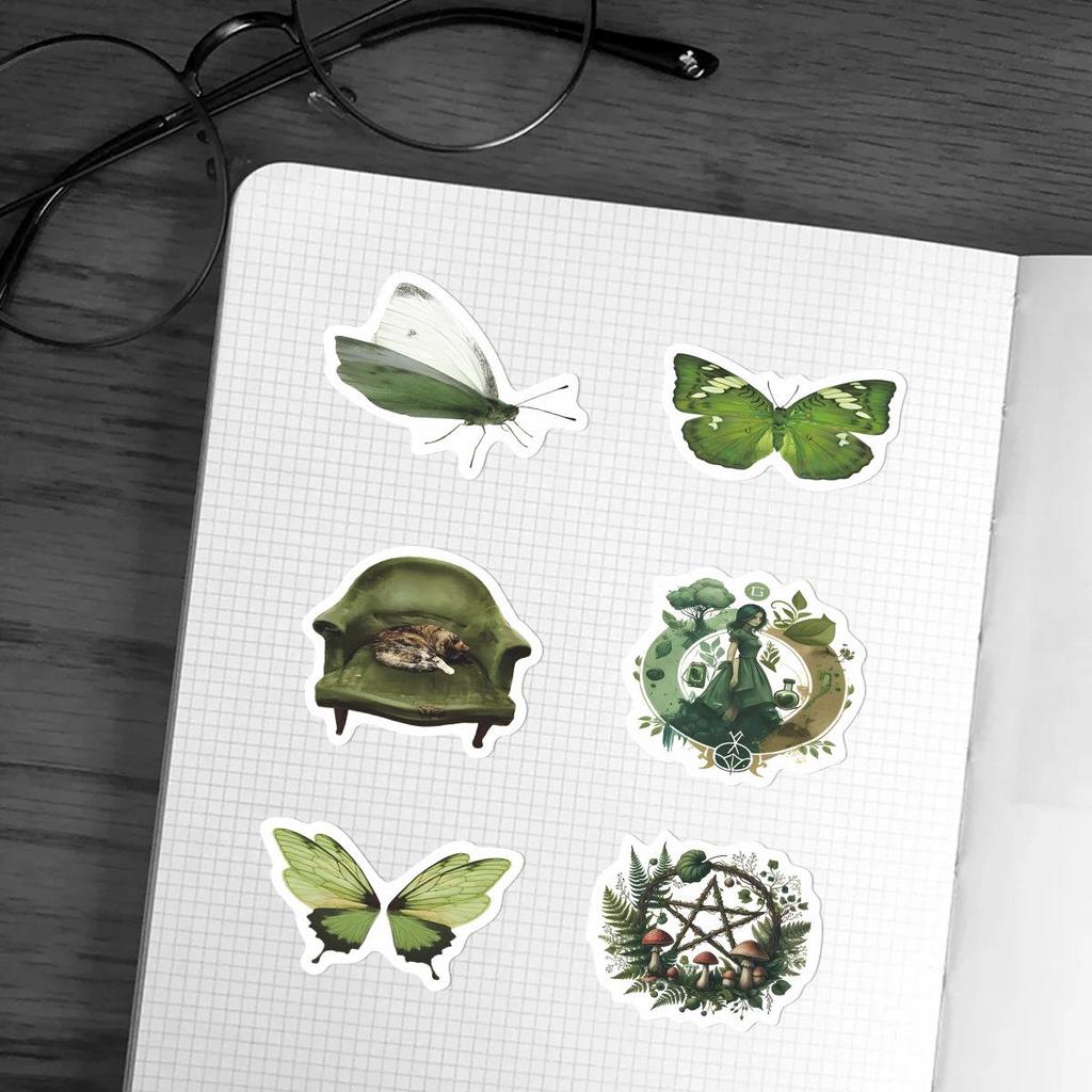 67 Forest Witch Stickers: Creative, Waterproof Graffiti for Notebooks and Journals