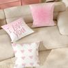 Happy Valentines Day Pillow Case Suitable For Bedrooms Living Rooms Cars Home Decoration