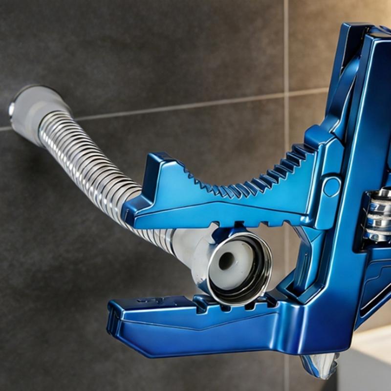 Profesionální ergonomická rukojeť Momentový klíč na trubky Multifunkční koupelnový klíč pro instalaci různých armatur a ventilů