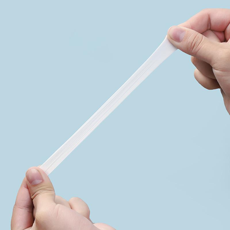 Einweg-Fingerspitzen-Schutzhandschuhe, durchsichtig, Akne-Stickerei, rutschfest, antistatisch, Latex-Fingerlinge, langlebiges Werkzeug