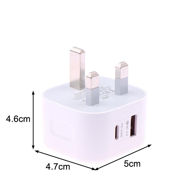 USB Type C Charger PPS Fast Charge Dual Port Fast Charging European And American Standard Head For Laptop
