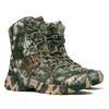 Fashion Men's Wide Width Canvas Combat Boots Camouflage Hiking High Top Tactical Shoes Non-Slip Waterproof Outdoor Training Boots