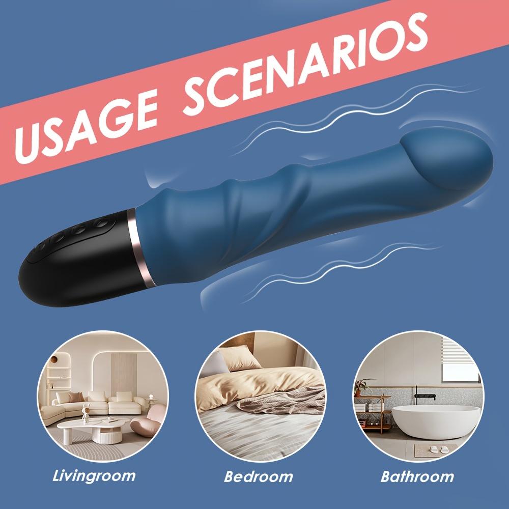 Powerful 10 Modes Vibrator Soft Silicone Dildo Strong Motor G-spot Clitoral Stimulator Female Masturbator Adult Sex Toys Adults
