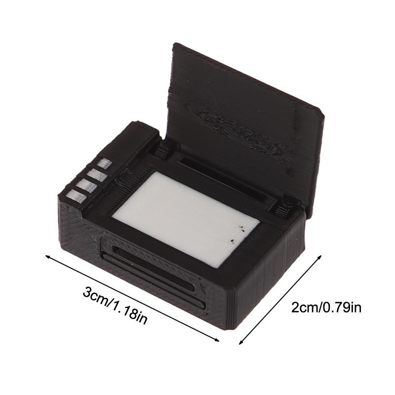 1:12 Simulace domečku pro panenky Model psacího stroje Miniaturní domeček pro panenky Cstudie Dekorace kancelářského nábytku Ozdoby ze scény Micro Life