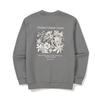 [Snowpeak] Tropical Graphic Sweatshirt Dark Gray (S24FUFHT64)