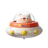 Press and Slide Saucer Car: Educational Crawling Toy for Infants and Toddlers (Ages 1-3) - Perfect Birthday Gift