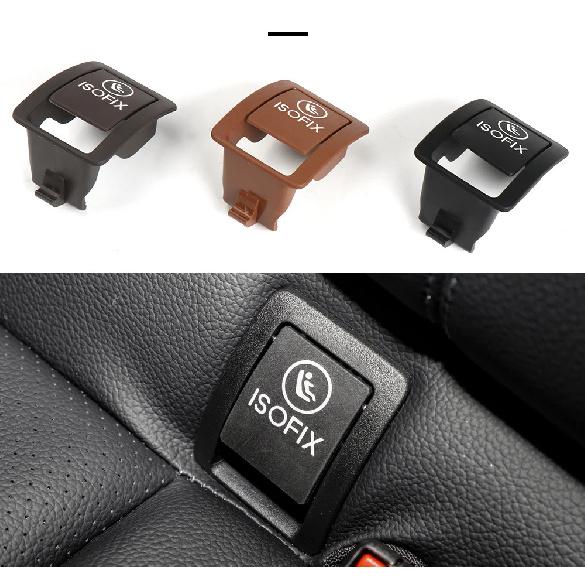 For Mercedes Benz GLC Class 2015-2021 W253 Car ISOFIX Switch Trim Cover Auto Rear Child Safe Seat Bench Switch Cover