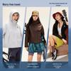 CAMEL Women's Windproof Water-Repellent Casual Jacket