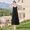 Sibsyl Sleeveless Pleated A-Line Midi Dress