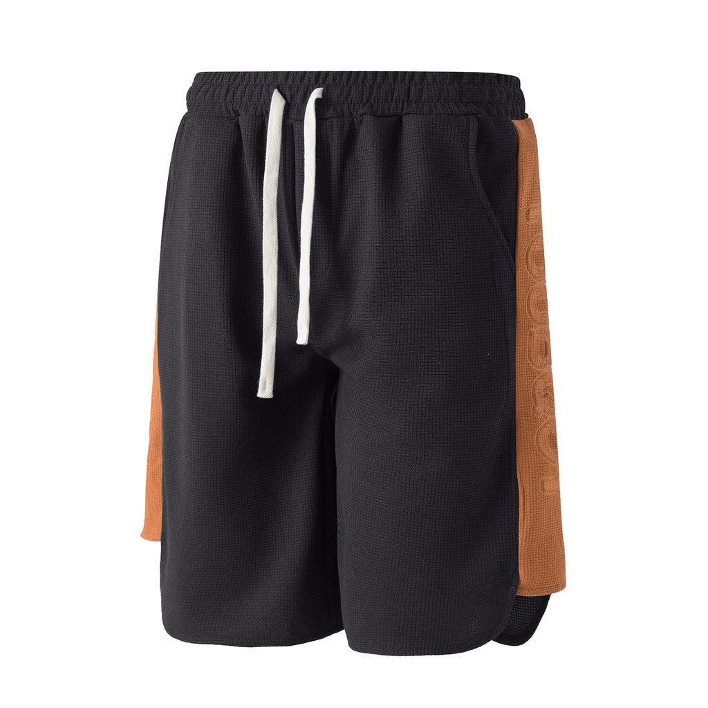 Pantaloncini alla moda da uomo colorati, pantaloni estivi casual da esterno a vestibilità ampia