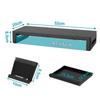 RGB Lights Monitor Stand Riser with USB USB 3.0 & 2.0 Hub with Storage Drawer Computer Display Stand Phone Holder Foldable