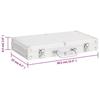 VidaXL Jeu de jetons de poker 300 pcs 4 g, ensemble de jeu de poker, jeu de poker,, jeu de jetons, jeu de blackjack 80415