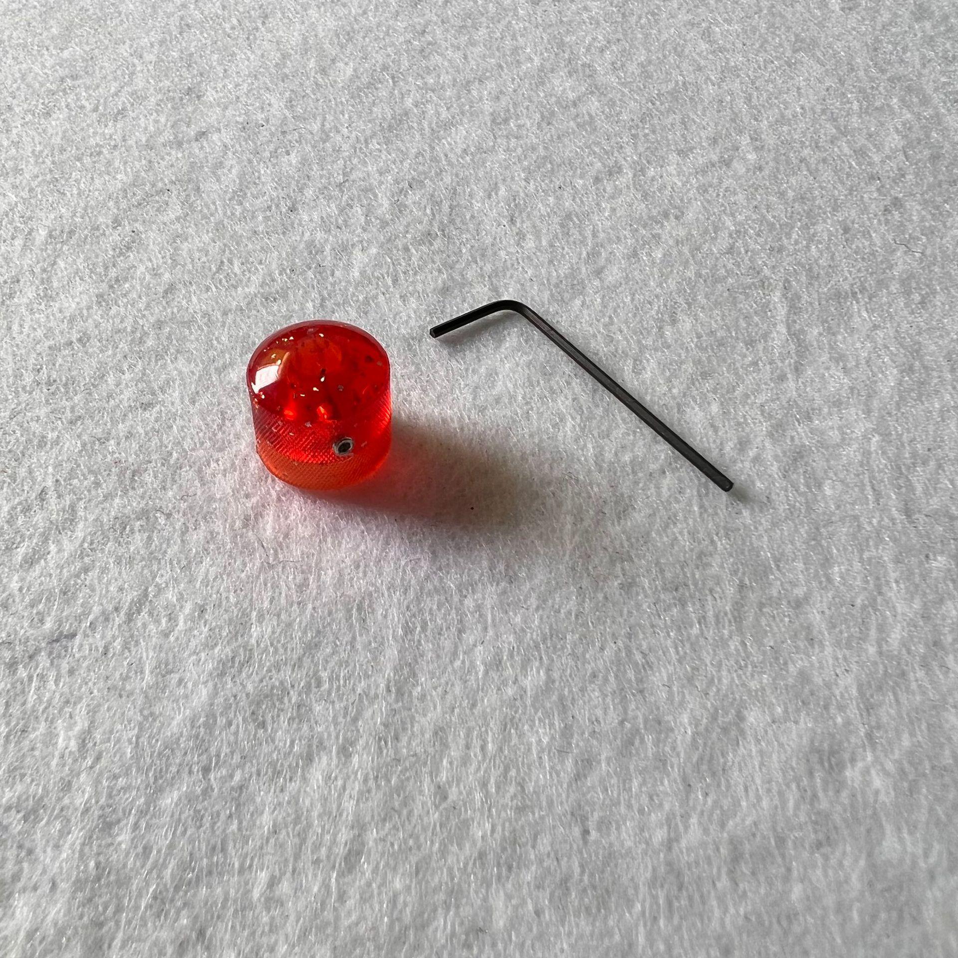 Electric Guitar Bass Volume Knob with Hole & Switch Cap