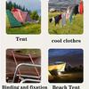 10M Laundry Hanging Rope Nylon Slip Windproof Clothesline Outdoor Drying Clothes Line Clotheslines Fixed Rope