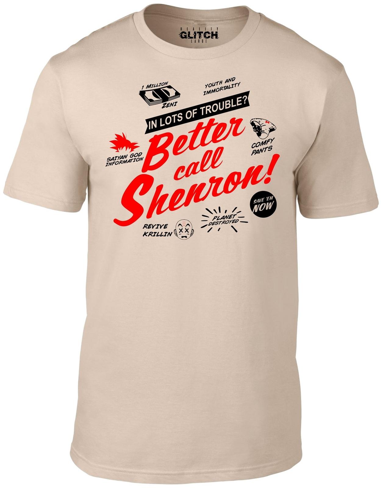 Better Call Shenron T-Shirt Mens Womens Tees Top - Dragon Ball Z Inspired Design S