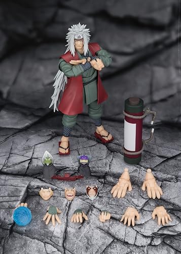 TAMASHII NATIONS - NARUTO - S.H.Figuarts Jiraiya - Master of Senjutsu and Hero of Konoha - Sage Mode Set