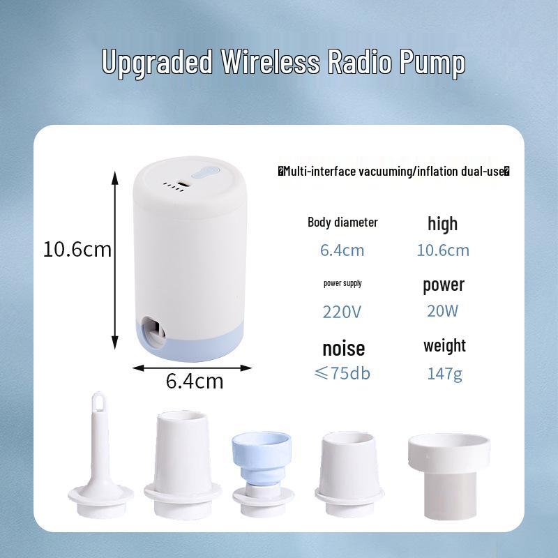 

Насос двойного назначения: Беспроводная зарядка и накачивание (Модель GR-107C1/GR-107C4), Всасывающий насос SG-506