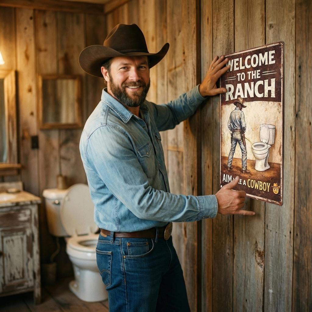 Innovative, Quirky, Personalized Humorous Wall Signs And Bathroom Logos