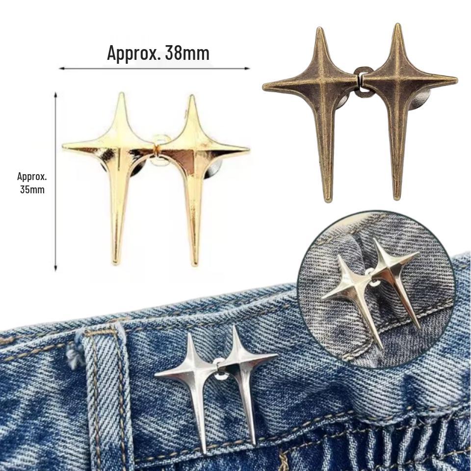 Adjustable Waist Tightening Buckle for Pants, Skirts, and Jeans