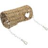 Grass Hammock Play Tunnel Hanging Bed House For Pet Rat Hamster Pet Bird Nest House Bed Parrot Seagrass Rattan Houses