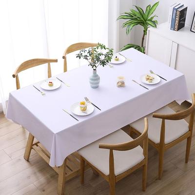 Oil Proof PVC Tablecloth Rectangular Table Cover Table Decoration Waterproof Tablecloth  Household